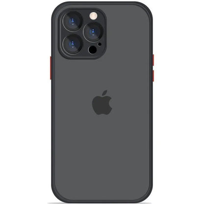 Funda de teléfono mate de piel de armadura de lujo para iPhone 11 12 13 14 15 Pro Xs Max X XR 6 6s 7 8 Plus SE 2020 13 mini funda dura para PC