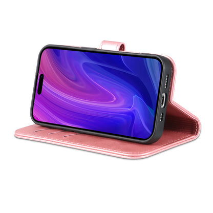 Funda para iPhone 13 15 Pro Max funda de teléfono con bolsillo para tarjetas para IPhone 14 12 11 XS 8Plus 7P 6P 13Pro SE2 Cartera de cuero genuino de alta calidad