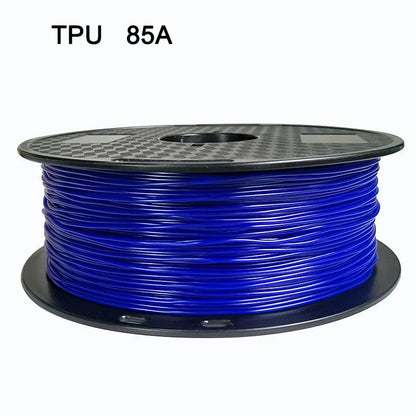 Consumibles para impresora 3D TPU 85A, consumibles de alambre flexible, alambre de elastómero de 1,75 mm de diámetro, consumibles de 1 kg