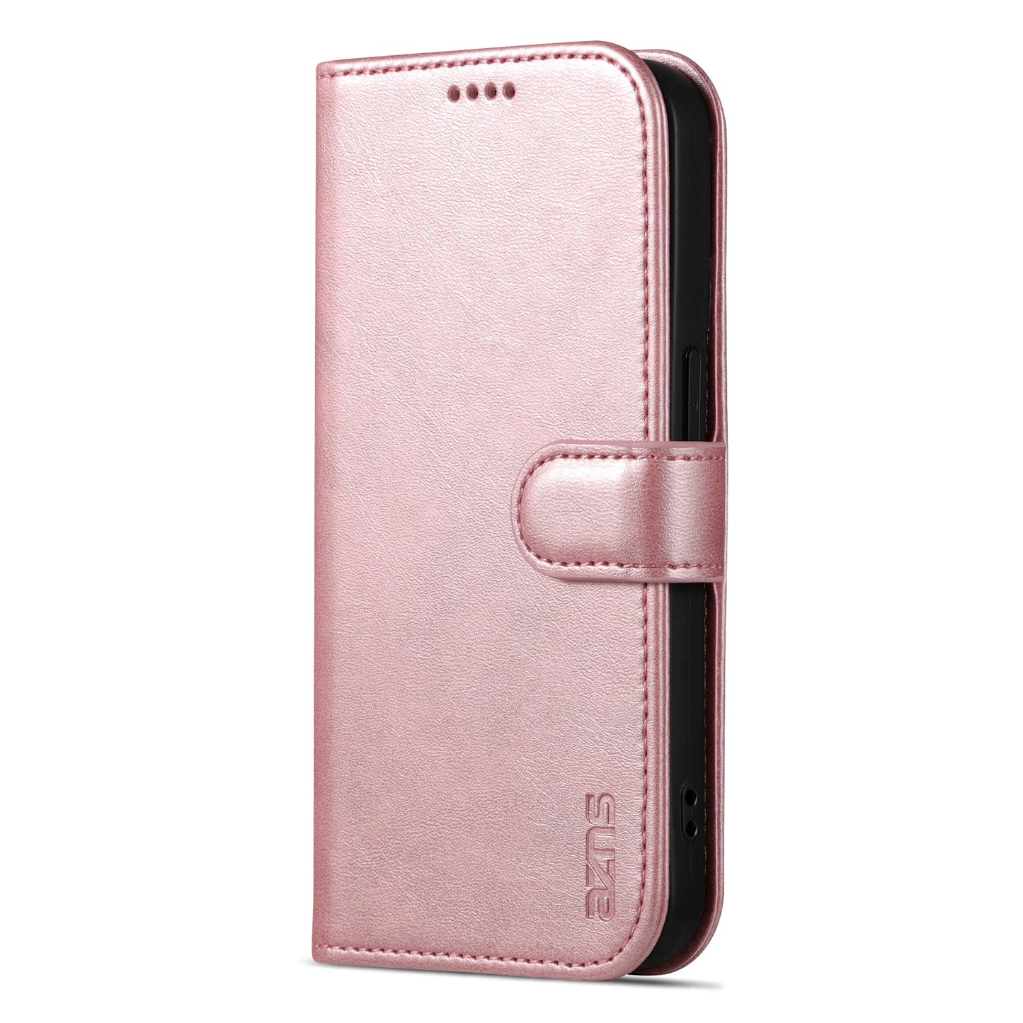 Funda para iPhone 13 15 Pro Max funda de teléfono con bolsillo para tarjetas para IPhone 14 12 11 XS 8Plus 7P 6P 13Pro SE2 Cartera de cuero genuino de alta calidad