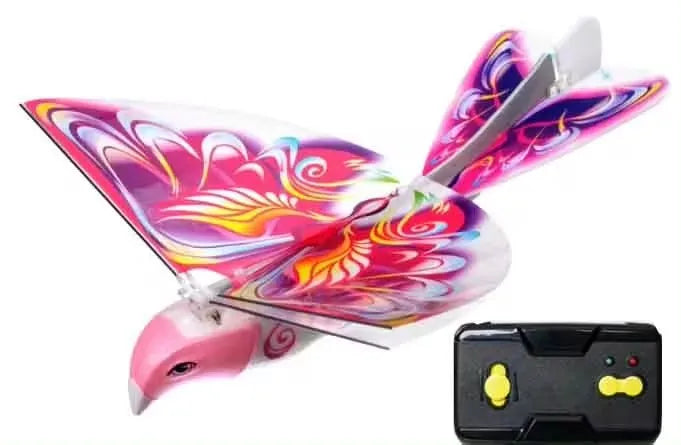 2.4GHz RC Plane RC Bird Remote Control Toys E-bird Flying Electronic Birds Mini RC Drone Toys for Birthday Gifts Boys Girls
